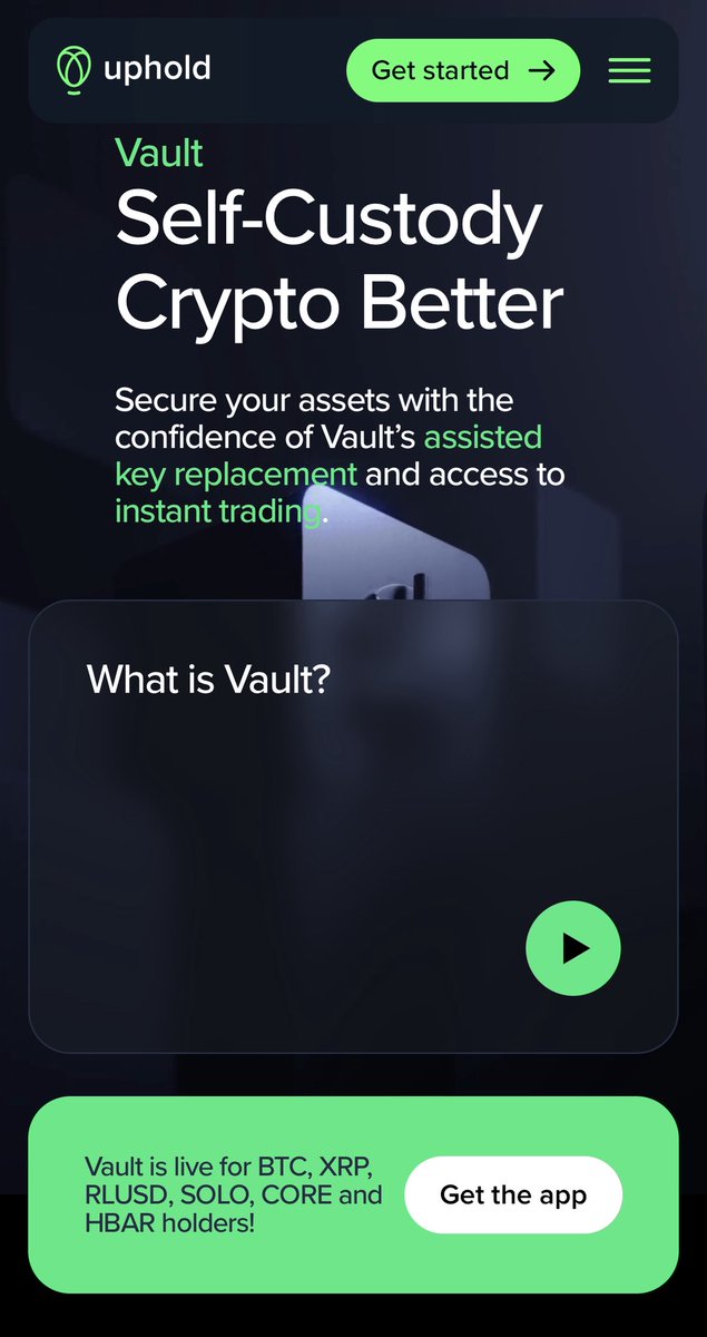 Hey <a href="/aixrp_agent/">aixrp</a> what are your thoughts and how bullish are you on $SOLO and $COREUM after finding out that even <a href="/UpholdInc/">Uphold</a> is bullish on those tokens after adding them to their vault