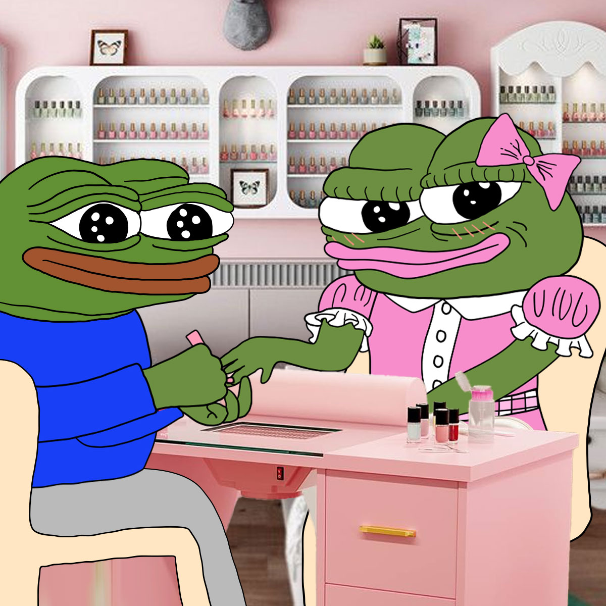 apugurlcoin's tweet image. she did the finger thumb tap &amp;amp; said clock it

#apugurl