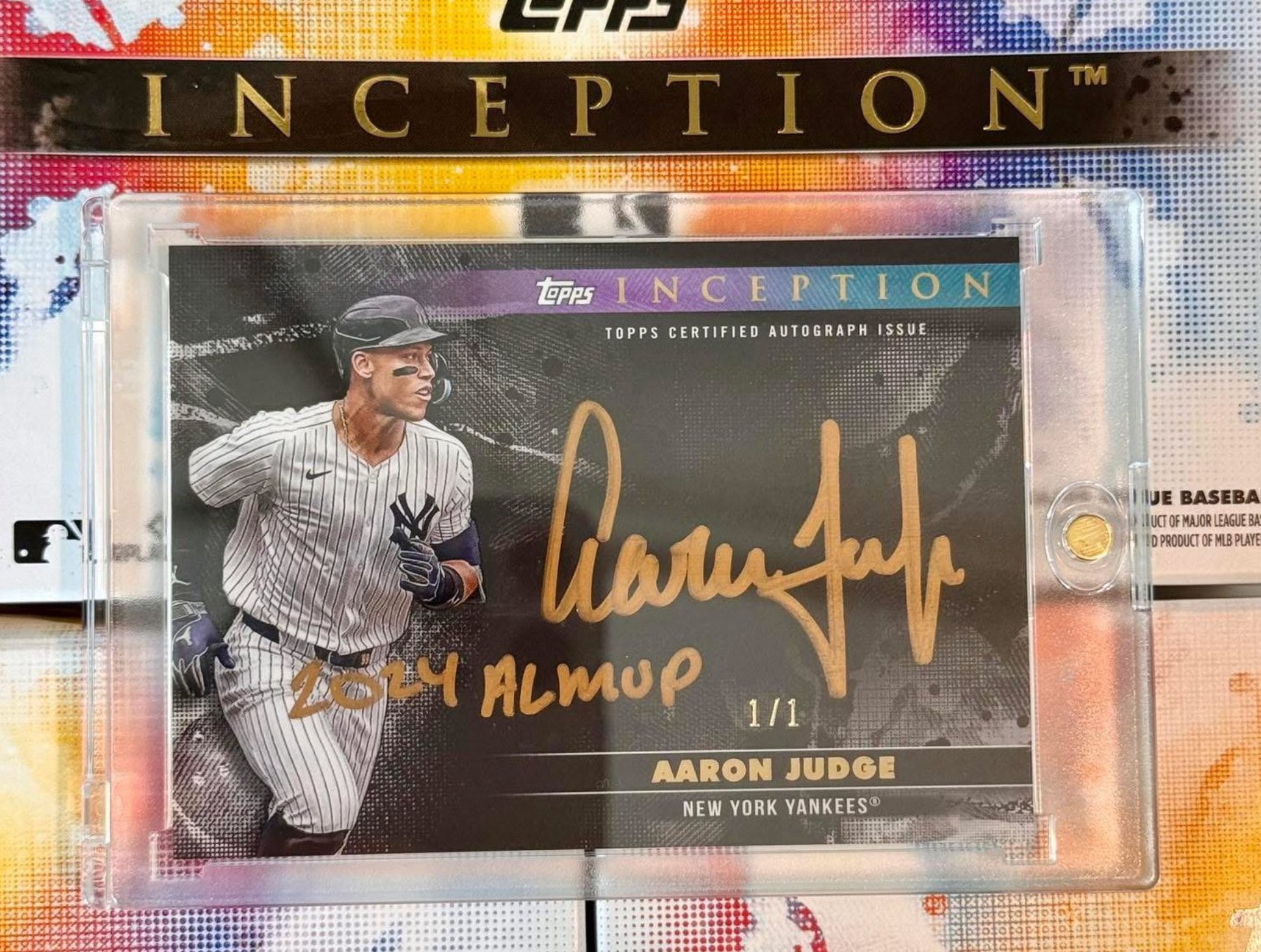 Aaron Judge auto 2015 直筆サイン Inception Aaron Judge auto 2015 直筆サイン Inception