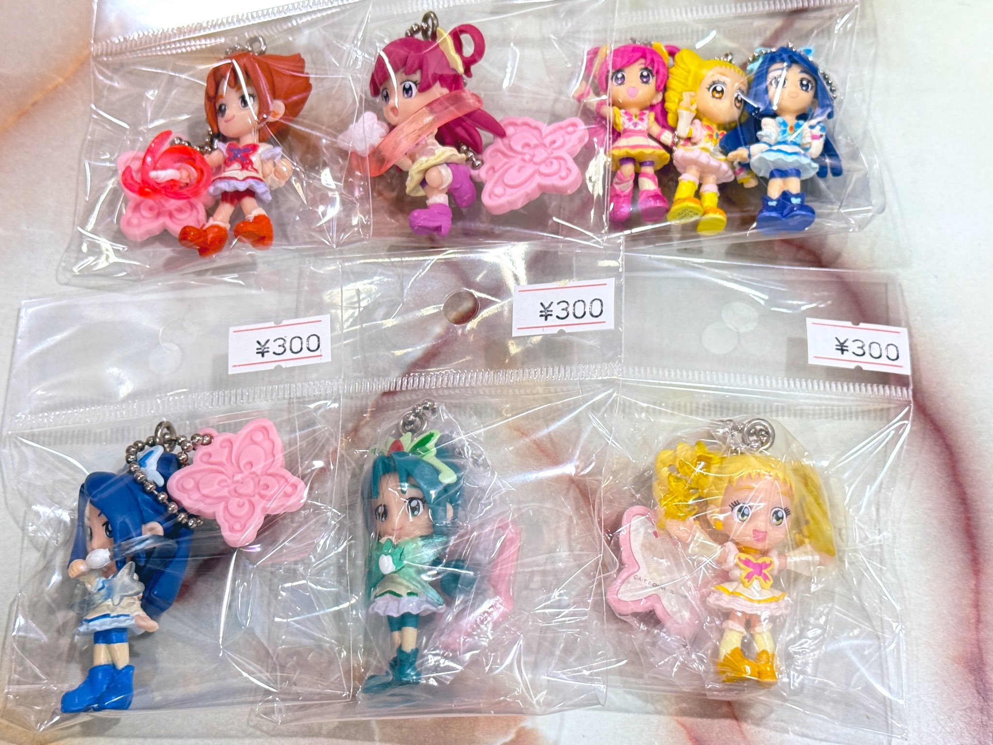 【プリキュア】フィギュア キーホルダー プリキュア キーホルダー フィギュアセット｜Yahoo!フリマ（旧