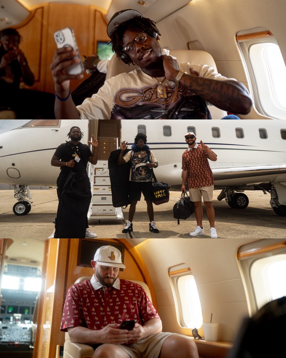 TXSTATEFOOTBALL's tweet image. Pulled up to NOLA โ๏ธ
Thank you Jim West, for making sure we arrive in style!
๐บTune in tomorrow
at 11am CST on ESPN+
#EatEmUp