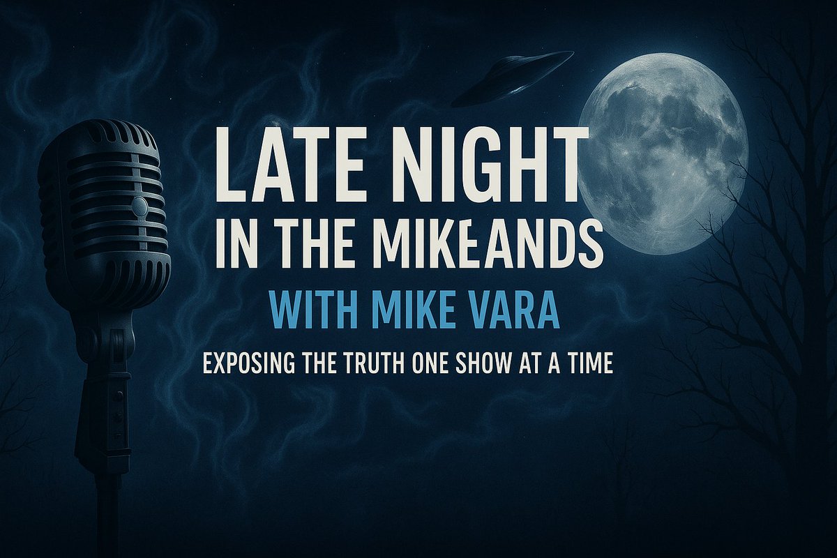 LNMRADIO_25's tweet image. 7/121/25
Mike Vara welcomes listener questions and comments about Crossing Over: What Happens When We Die?
Late Night in the Midlands show is available at 10 pm Eastern Monday - Wednesday, Friday & some Saturday nights.
Late Night in the Midlands with Mike Vara: The show that…