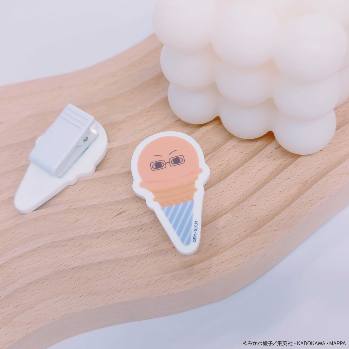 mixxgarden's tweet image. TVアニメ『忘却バッテリー』×mixx garden
🌞 Summer ICE CREAM Cafe🍧
〘グッズ紹介〙
✨アクリルクリップ✨
キャラそっくりのアイスがクリップに🎶
ぬいぐるみに持たせてもかわいい☺️
🔻コラボ詳細
mixxgarden.com/event/boukyaku…
🔻グッズ通販
eimo.jp/page/343
#忘却バッテリー #ミクガ