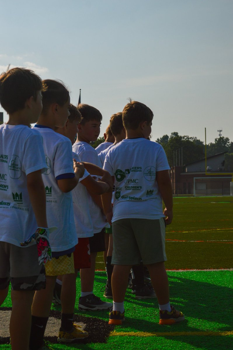 Great turnout for Day 1 of the SF Youth football camp! Love the competitive spirit of all the Lions! #SFOnePride follow @spieler_photos on Instagram for more