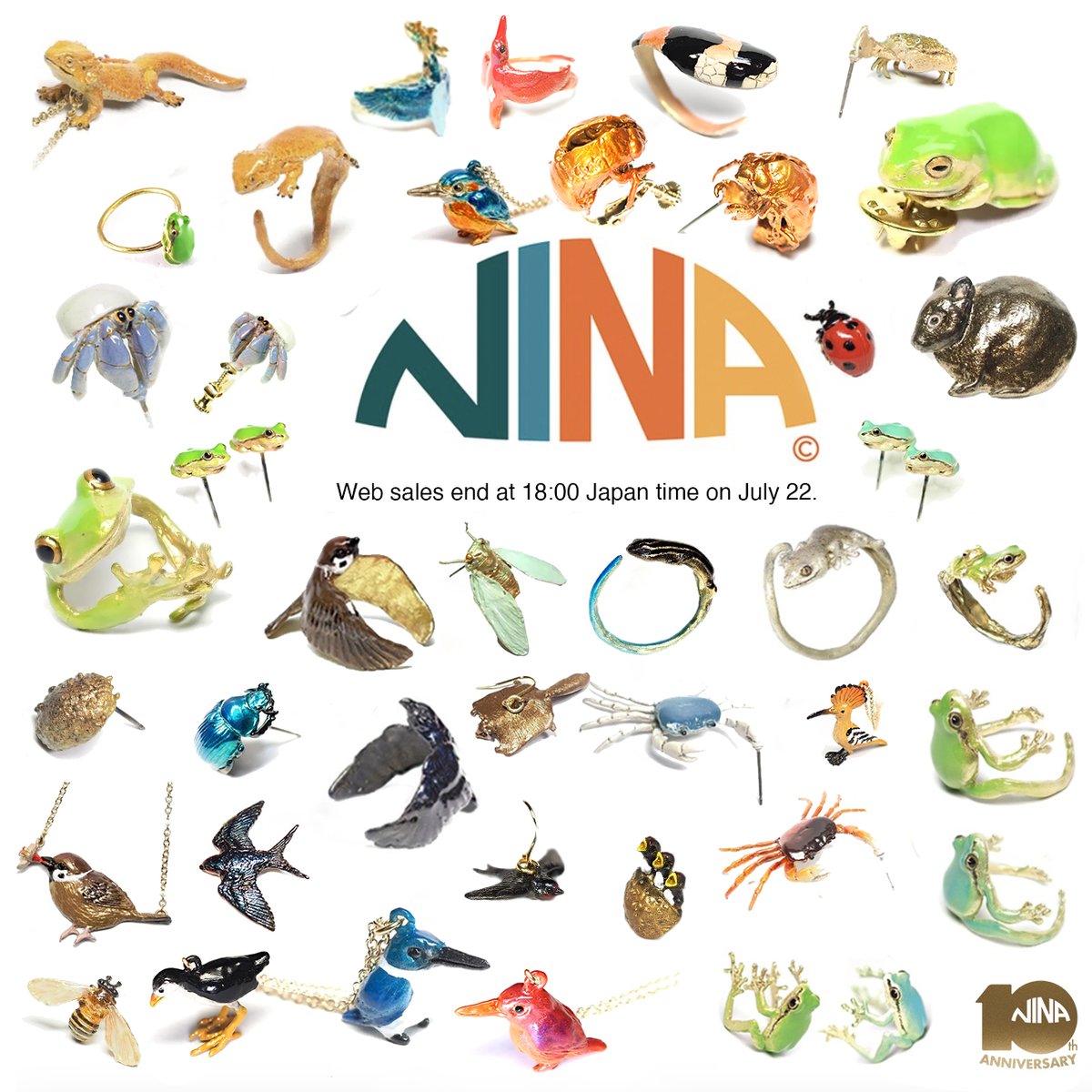 Ninaさん 昆虫アクセサリー  3点セット Ninaさん 昆虫アクセサリー 3点セット Nina (@ninaendlesseive) / X