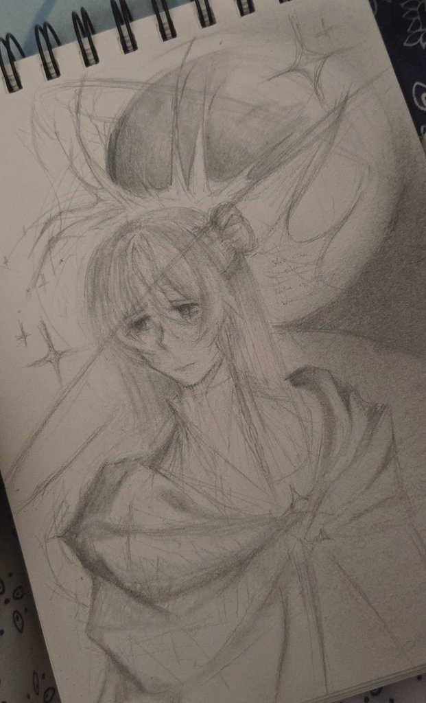 spacemomocha's tweet image. wow.. late night sketch. its 4 am i think ill go to bed. i love you wataru hibiki. #日々樹渉