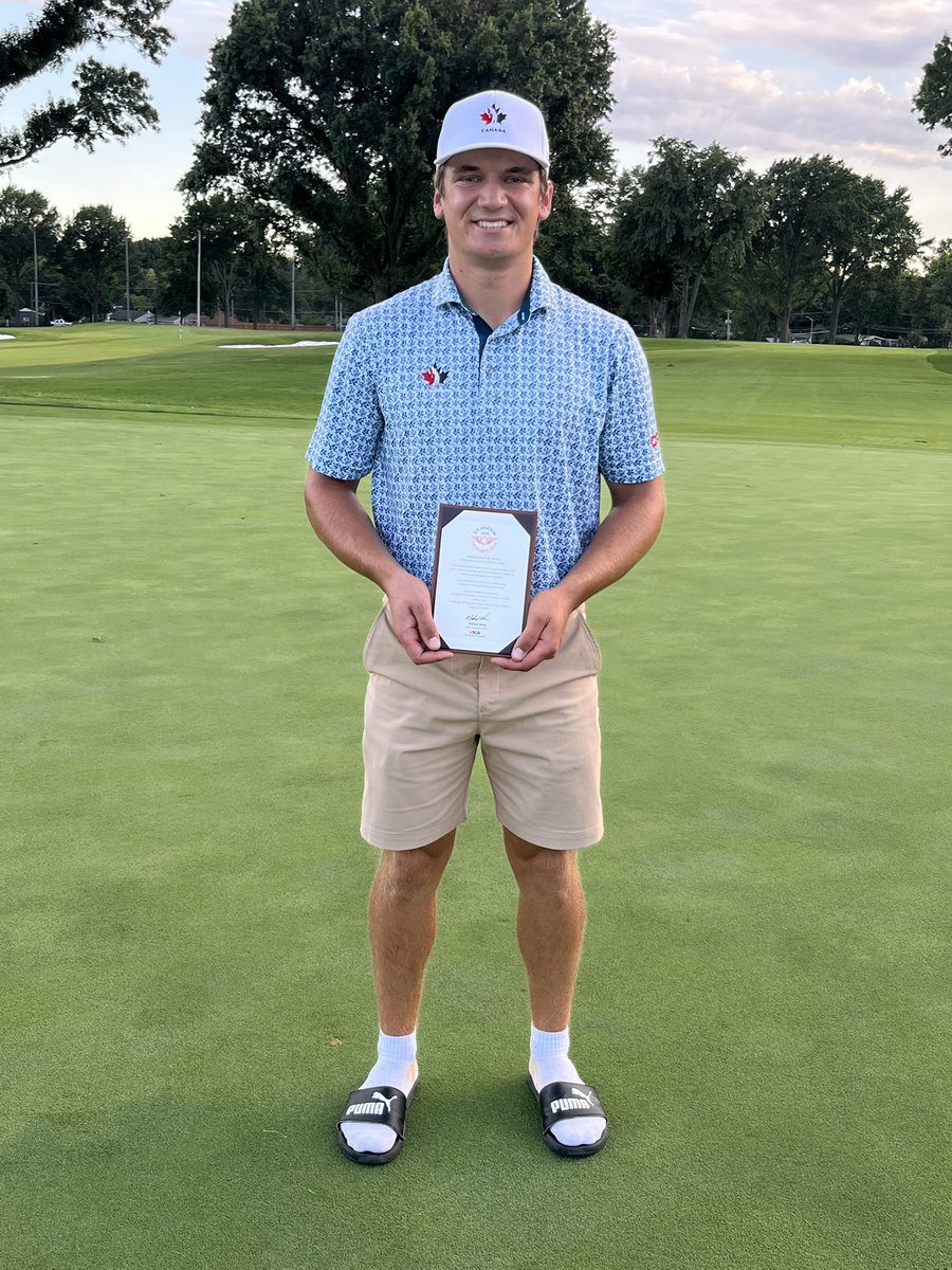 BallStateMGolf's tweet image. On to the US Amateur and The Olympic Club for alum Braxton Kuntz. His -5 today in Kansas City placed him T3 to advance. 🔴⚪️💪🏽 @TheOlympicClub @USGA