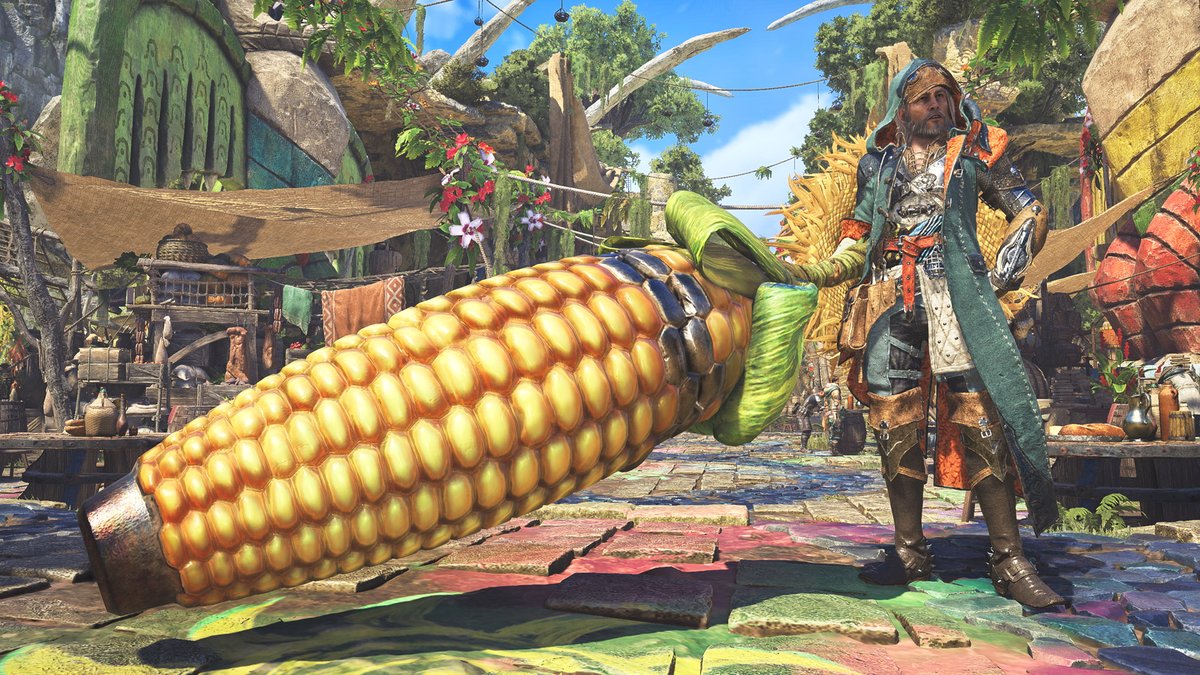 PlayStation's tweet image. Special armors, water gun fights, and much more come to Monster Hunter Wilds during the Festival of Accord: Flamefete Seasonal Event ☀️
Details on summer fun that runs from July 23 to August 6: play.st/45fp3H9