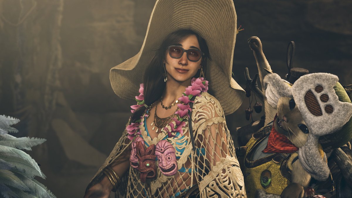 PlayStation's tweet image. Special armors, water gun fights, and much more come to Monster Hunter Wilds during the Festival of Accord: Flamefete Seasonal Event ☀️
Details on summer fun that runs from July 23 to August 6: play.st/45fp3H9