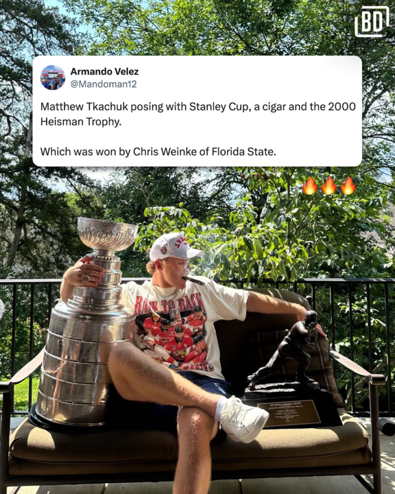 BarDown's tweet image. Matthew Tkachuk with one of the coldest photos of the year. 😮💨🥶
(via @Mandoman12)