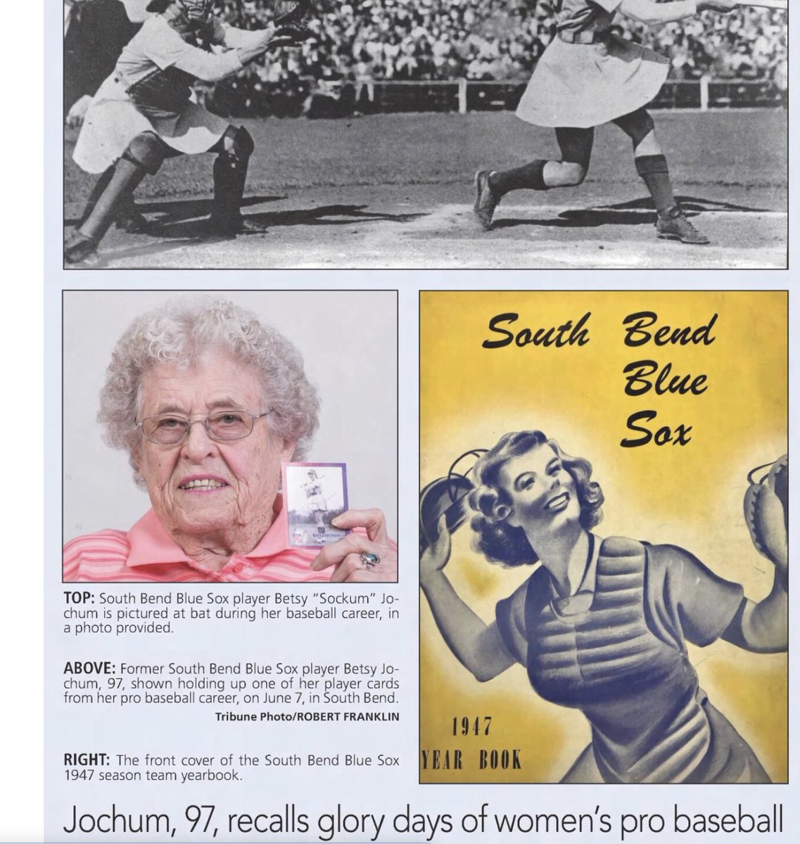 JoeNathan9249's tweet image. Hail to Betsy Jochum & the other Women's Professional Baseball team members blog.newspapers.com/womens-basebal…