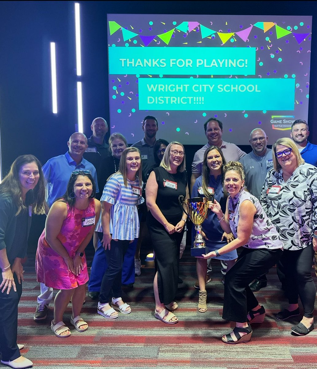 Productive discussions, strong collaboration, and fantastic team building with our Leadership Team today! So much positive energy and learning. #EveryStudentEveryDay
