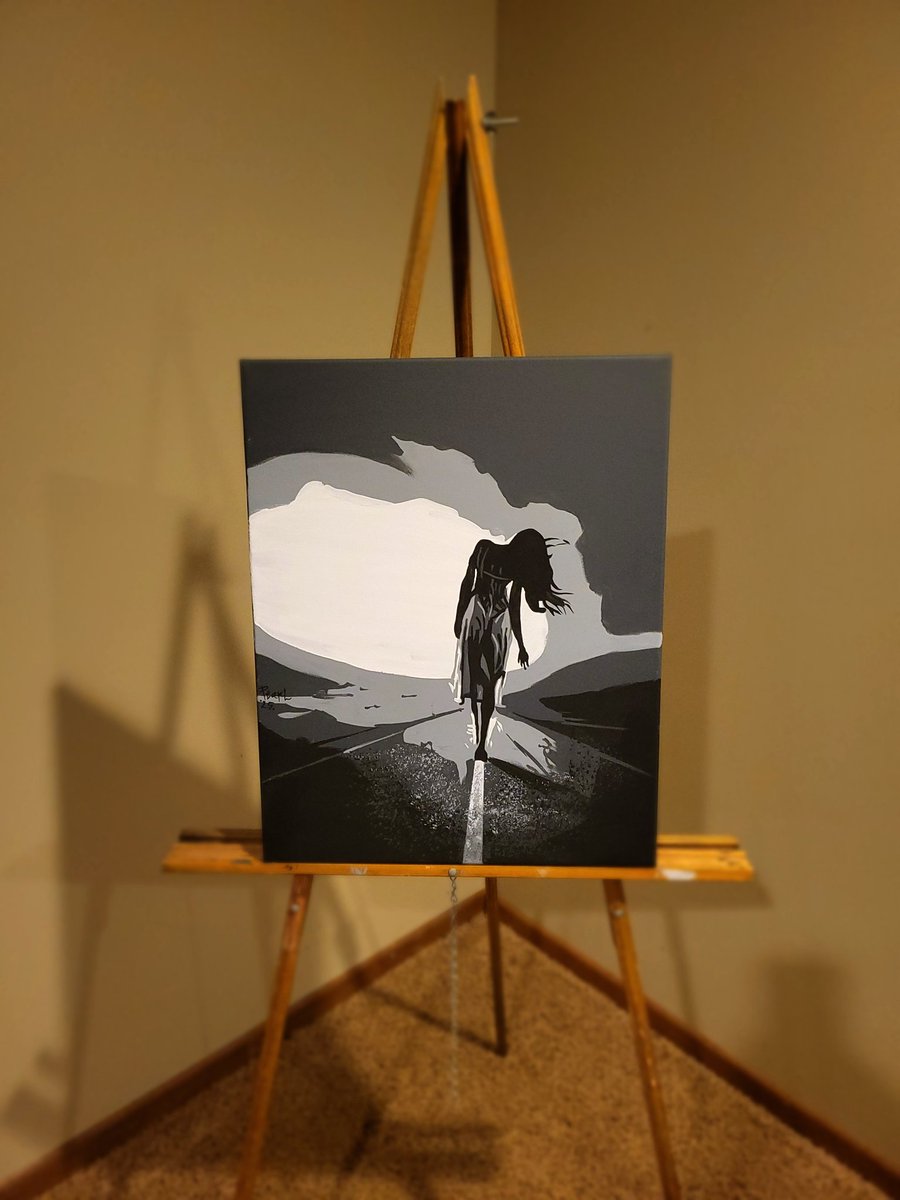 oyster_art's tweet image. The Lost Highway
16x20 acrylic canvas #painting #art This piece is #available