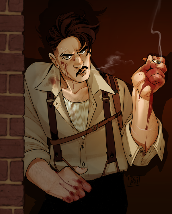 G0rlassar's tweet image. Alonzo, for wenmistry #ArtFight #artfight2025