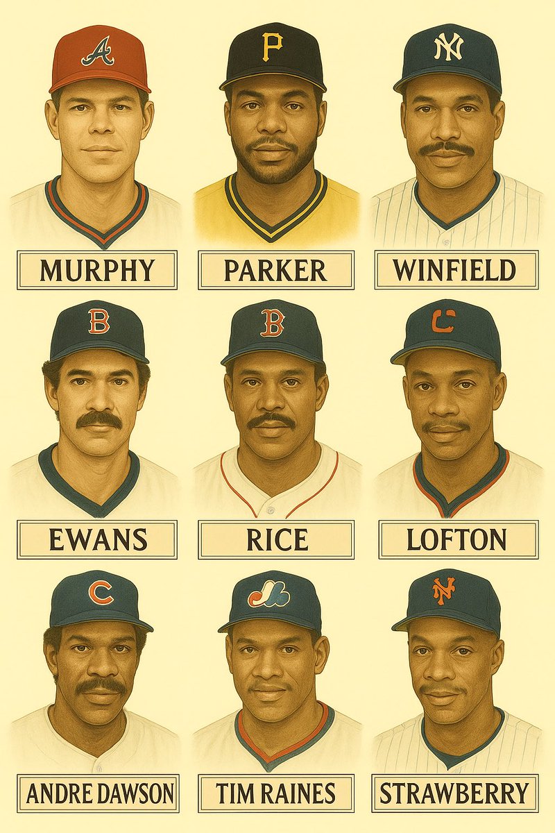 OleTimeHardball's tweet image. Create a 3 man Outfield for the entirety of their careers