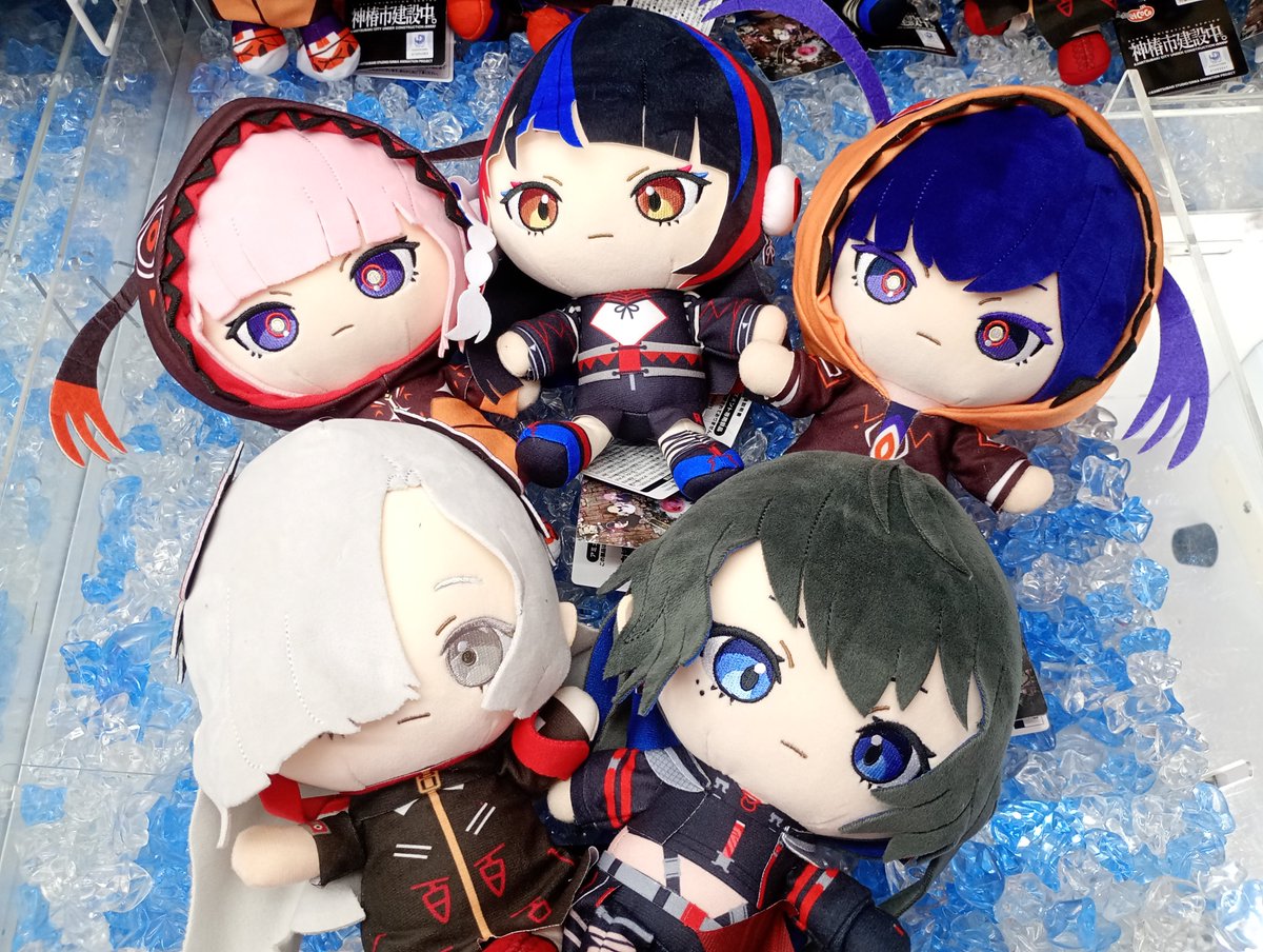 ラウンドワン限定 神椿市建設中　フィギュア アクリルスタンド　ぬいぐるみ　15個 株式会社エルココ】『神椿市建設中。』プライズ商品のお知らせ | 株式