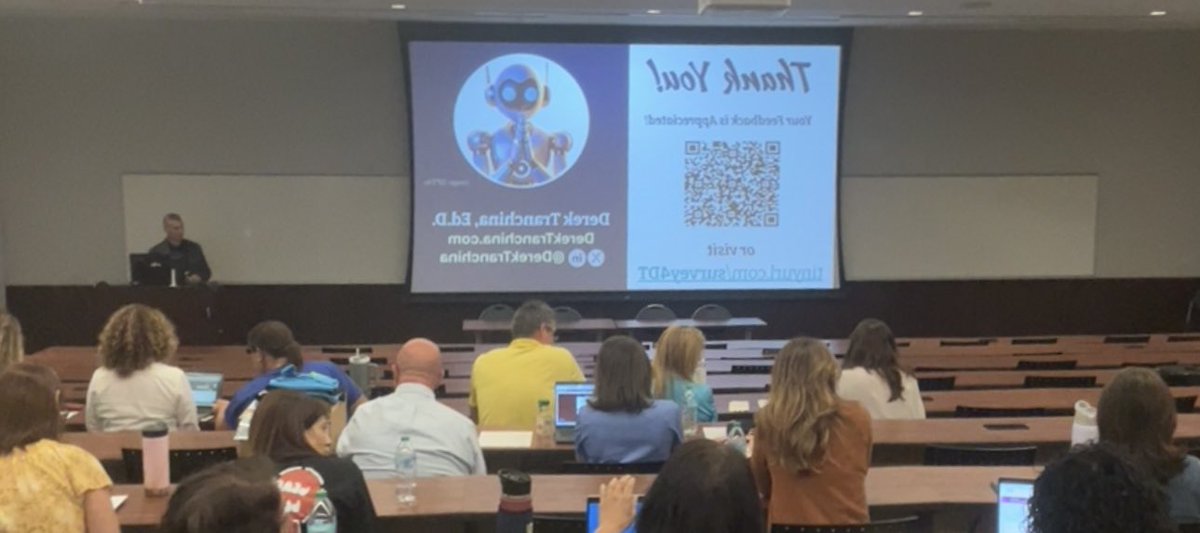 Gabriella Hall, Ed.D (@prek_hall) on Twitter photo Great day of learning <a href="/MUschoolofEduca/">MU School of Ed</a> with <a href="/moescnj/">Monmouth Ocean Educational Services Commission</a> & ESCs from across NJ ~ Special shoutout <a href="/DerekTranchina/">Derek Tranchina, Ed.D.</a> for sharing his knowledge and expertise relating to AI Great day of learning <a href="/MUschoolofEduca/">MU School of Ed</a> with <a href="/moescnj/">Monmouth Ocean Educational Services Commission</a> & ESCs from across NJ ~ Special shoutout <a href="/DerekTranchina/">Derek Tranchina, Ed.D.</a> for sharing his knowledge and expertise relating to AI