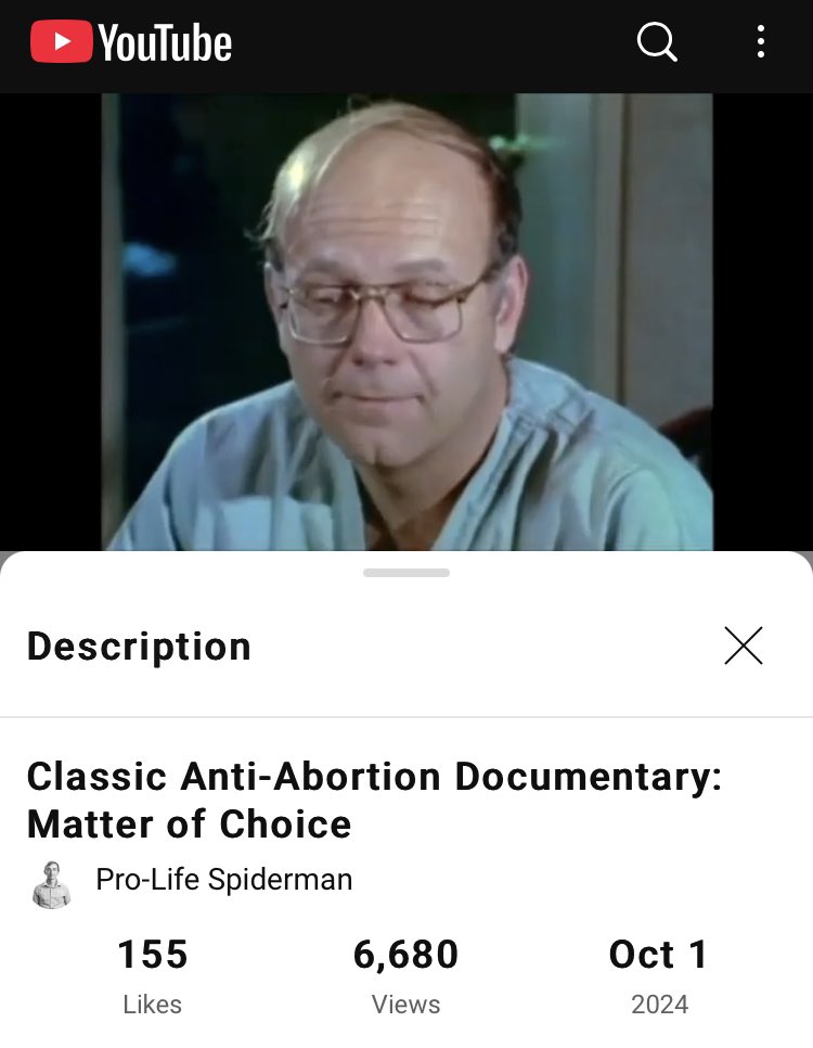 BenZeisloft's tweet image. This is Edward Allred, who operated several abortion mills in California. He personally murdered hundreds of thousands of babies.

The roughly half-hour documentary appears to be called "Matter of Choice" and can be found at the channel of @ProLifeSpider.