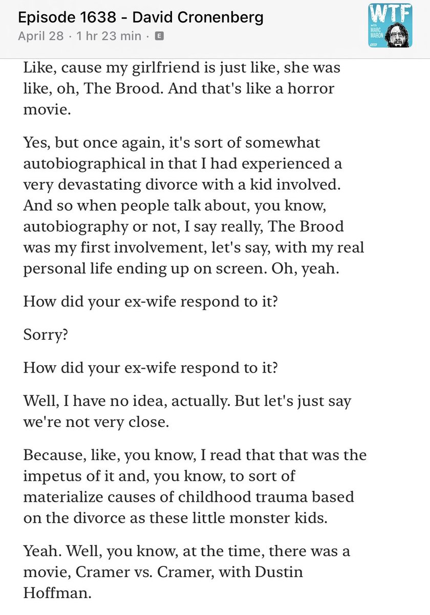 pdfscreenplays's tweet photo. @BrianDuffield Him and Maron talked about it a little on the pod! https://t.co/0wiN6MHWSy