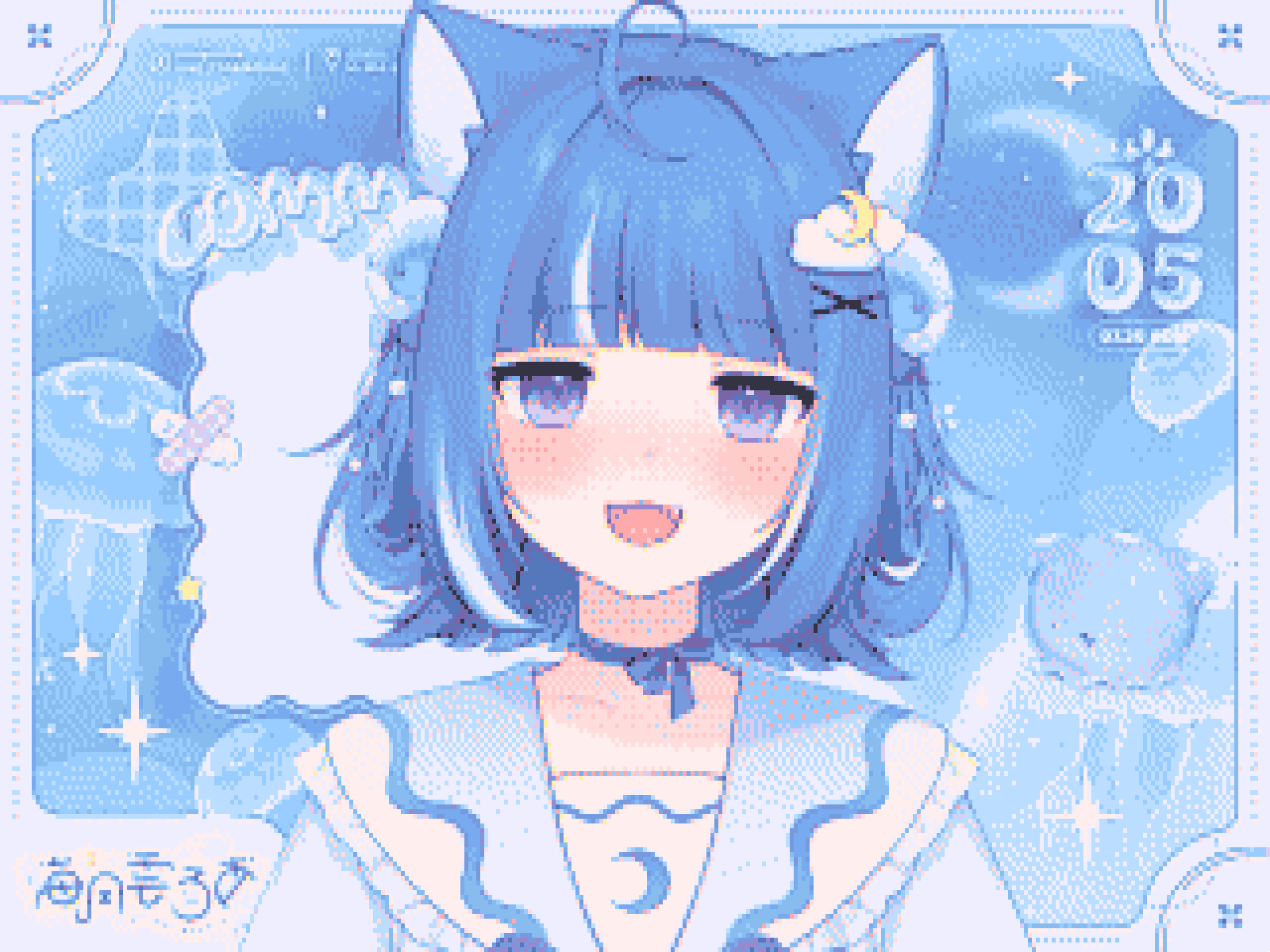 ききページ　イラスト 叶兎 (@n7_k_7) / X
