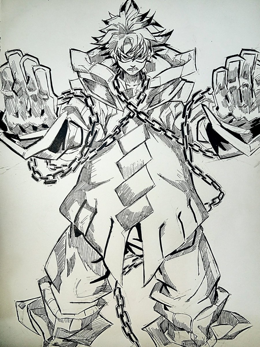 Saitamasule's tweet image. Wish I could have painted this one 
#GACHIAKUTA