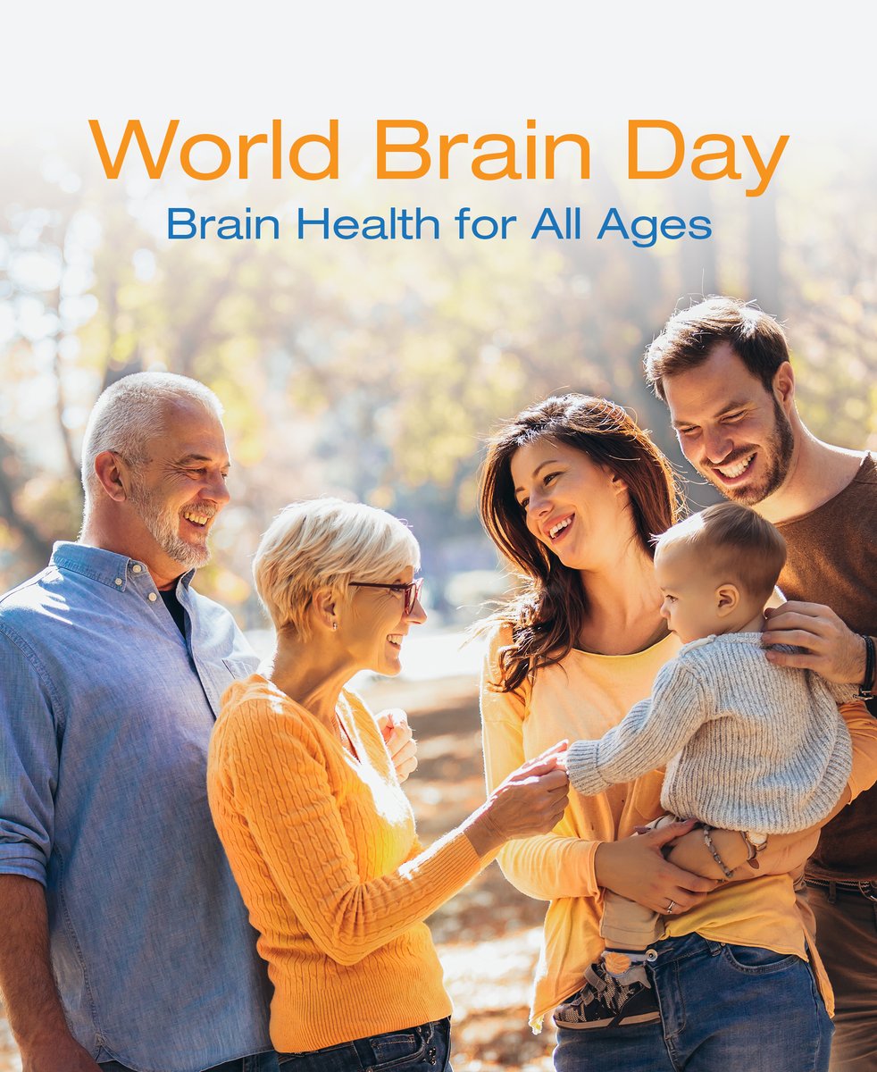 BrainHubClinic's tweet photo. Happy World Brain Day! 🌍🧠 This year’s theme — Brain Health for All Ages — is one we proudly stand behind at Brain Hub and Brain Hub Kids.

Let’s celebrate the power of the brain — and the importance of looking after it across a lifetime.

#WorldBrainDay #BrainHub #BrainHealth https://t.co/YyXPwnLQII