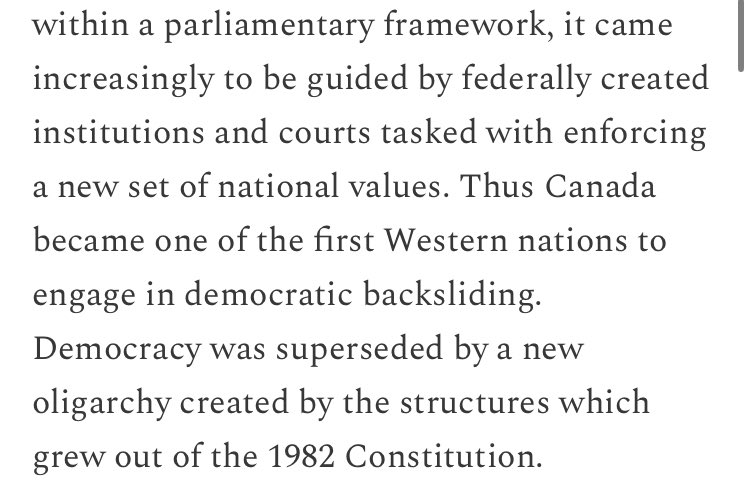Peter_Nimitz's tweet image. Post on Canada's Constitution History - the colonially imposed 1867 Constitution & the native but destabilizing 1982 Constitution: leaffall.substack.com/p/canadian-con…