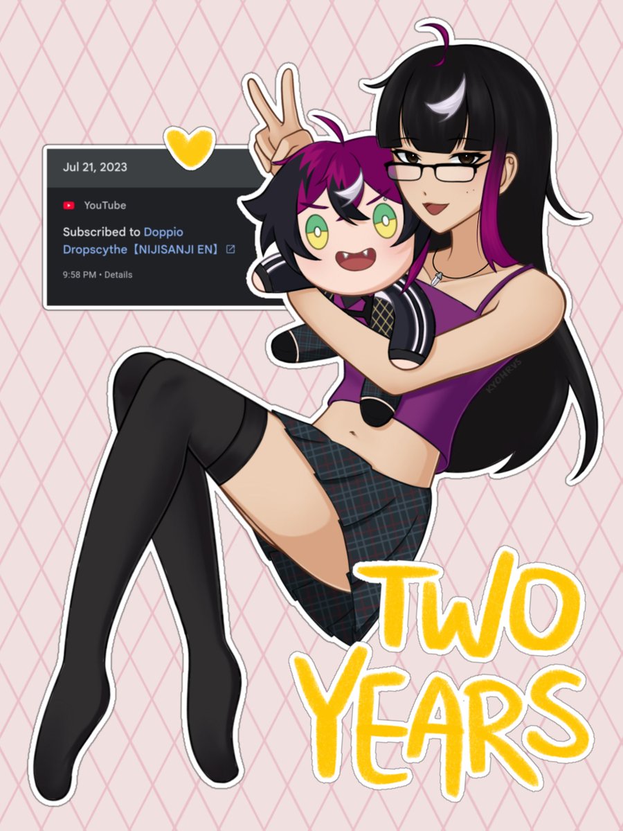 kyohrvs's tweet image. self-indulgent, long post haha but two years ago i became a scythekick! i’ve met so many kind, amazing people, and honestly, it has been the most fun two years of my life! i can’t wait to continue having fun being a scythekick and supporting 🐣 for many more years! 🩷 #Scythesona
