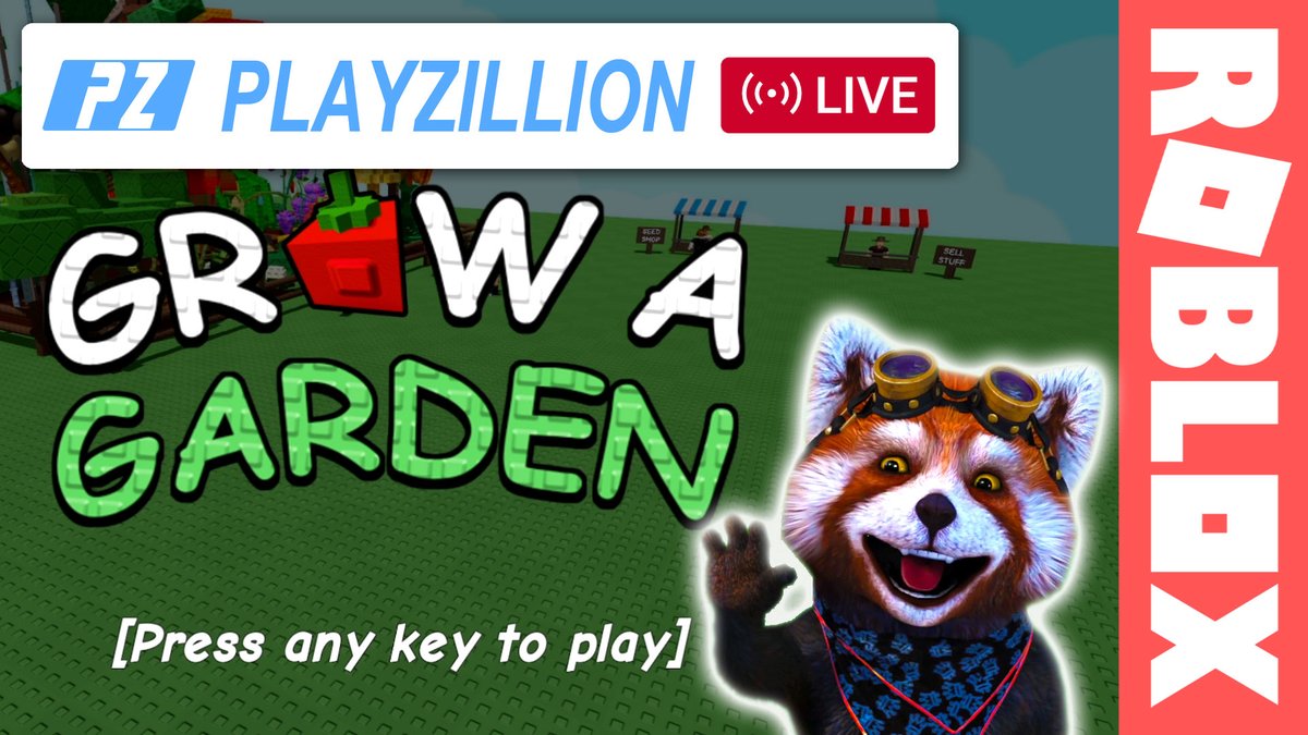 PlayZillion's tweet image. 💥 yoyoyo, Grow a Garden - ROBLOX - STREAM #5 - 20250721💥

#ROBLOX 
#robloxgrowagarden
#growagardenroblox 
#growagarden 
#gamerdad
#streamer 
#Vtuber 

Join me on #youtube
youtube.com/live/TT_qBcuzQ…
