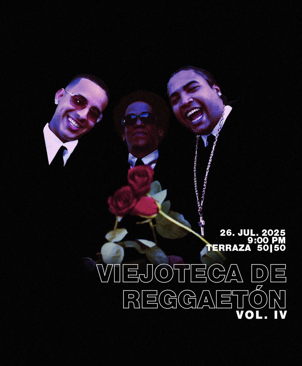 CopeLtda's tweet image. Este sábado volvemos al ruedo y con mensaje parroquial de por medio: #ViejotecaDeReggaetón desde las 9PM en Cincuenta.
Si distinguen la intro de Belly, ya saben lo que les espera. 🩻💎
Lista por DM pa’ toda la banda tuitera y fiadora de Chiroloco.