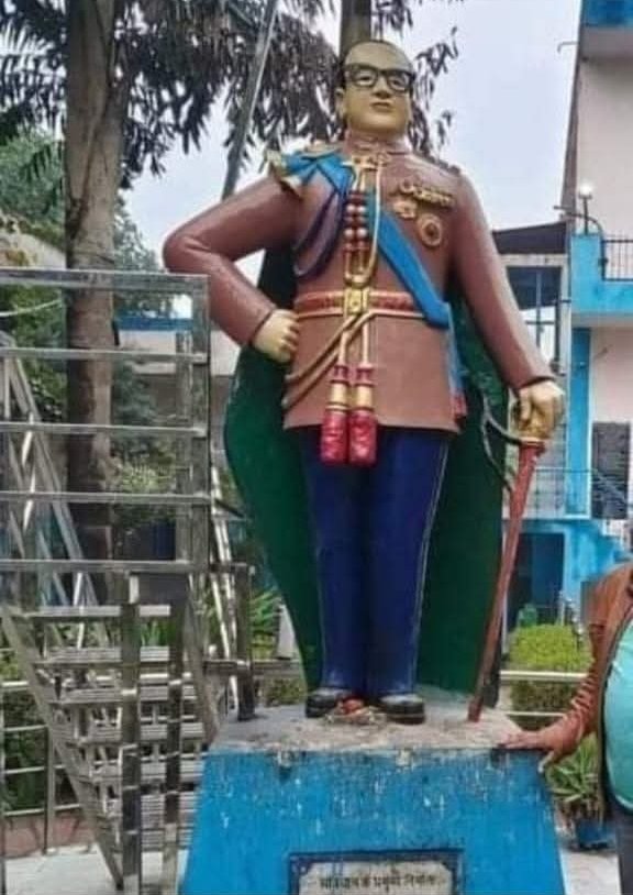 voice_of_hindu2's tweet image. जिसकी तलवार की छनक से, मुगलों का दिल घबराता था .. वो अजर अमर वो शूरवीर, वो अंबेडकर G कहलाता था ..

लेफ्टिनेंट जनरल भीम राव अम्बेडकर G.. 💙