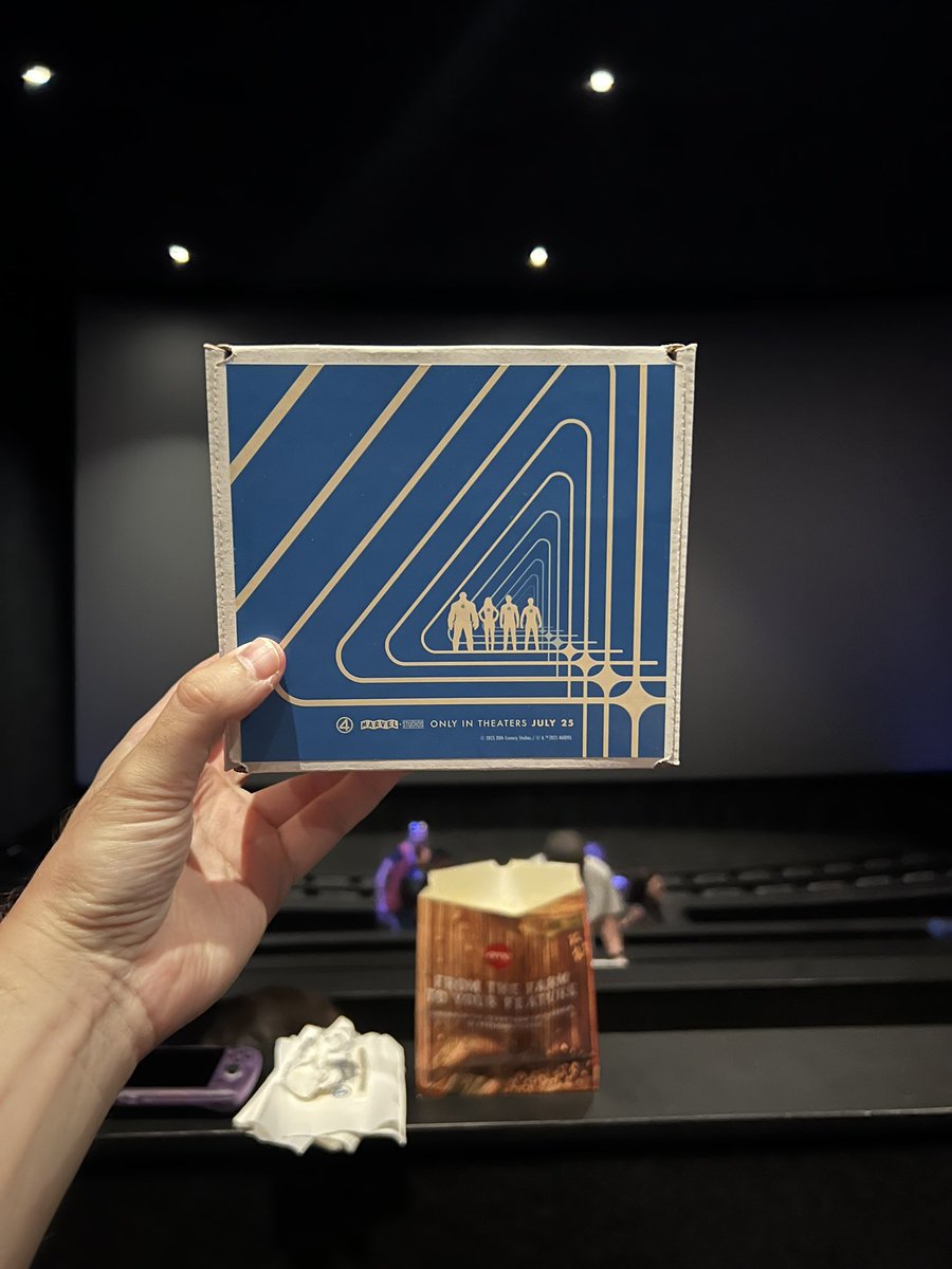 ThatHashtagShow's tweet image. We are seated for The Fantastic Four: First Steps. Reaction INCOMING.