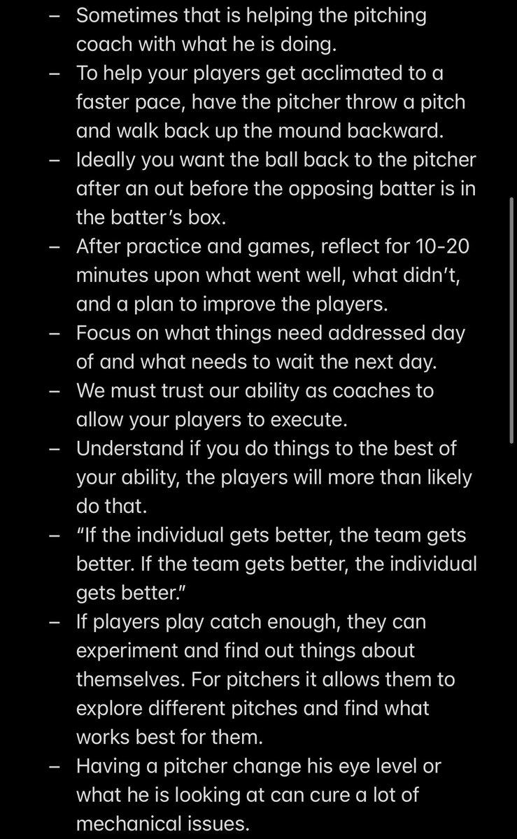 CoachCasto's tweet image. I enjoyed listening to the @ABCA1945 Podcast with guest @bneffendorf (@LSUS_Baseball). This was a great discussion on pitching, program development, culture of college baseball, and much more. Here are my notes! @CoachB_ABCA @NettingPros ⚾️📝🎧