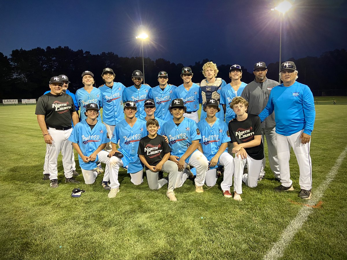 Had so much fun and learned a lot playing Legion ball this summer with these guys! Thank to all the Coaches especially Coach Picucci, can’t wait for next year! 
<a href="/NorthCounty_BB/">NorthCountyLegion Baseball</a>