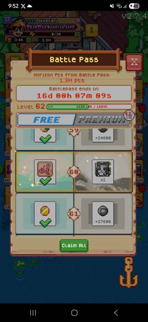Pellicani.Ron| TRIBALLY (@bpellicani) on Twitter photo Ya puedo reclamar una de las nuevas mascota de <a href="/FishingFrenzyCo/">Fishing Frenzy</a>
jejej Solo me falta el Batlle pass π
π€£ππ₯³π»
π£π
#pesca #vip #fishing_frenzy #diversion #mascota #ronin #LevelUp Ya puedo reclamar una de las nuevas mascota de <a href="/FishingFrenzyCo/">Fishing Frenzy</a>
jejej Solo me falta el Batlle pass π
π€£ππ₯³π»
π£π
#pesca #vip #fishing_frenzy #diversion #mascota #ronin #LevelUp