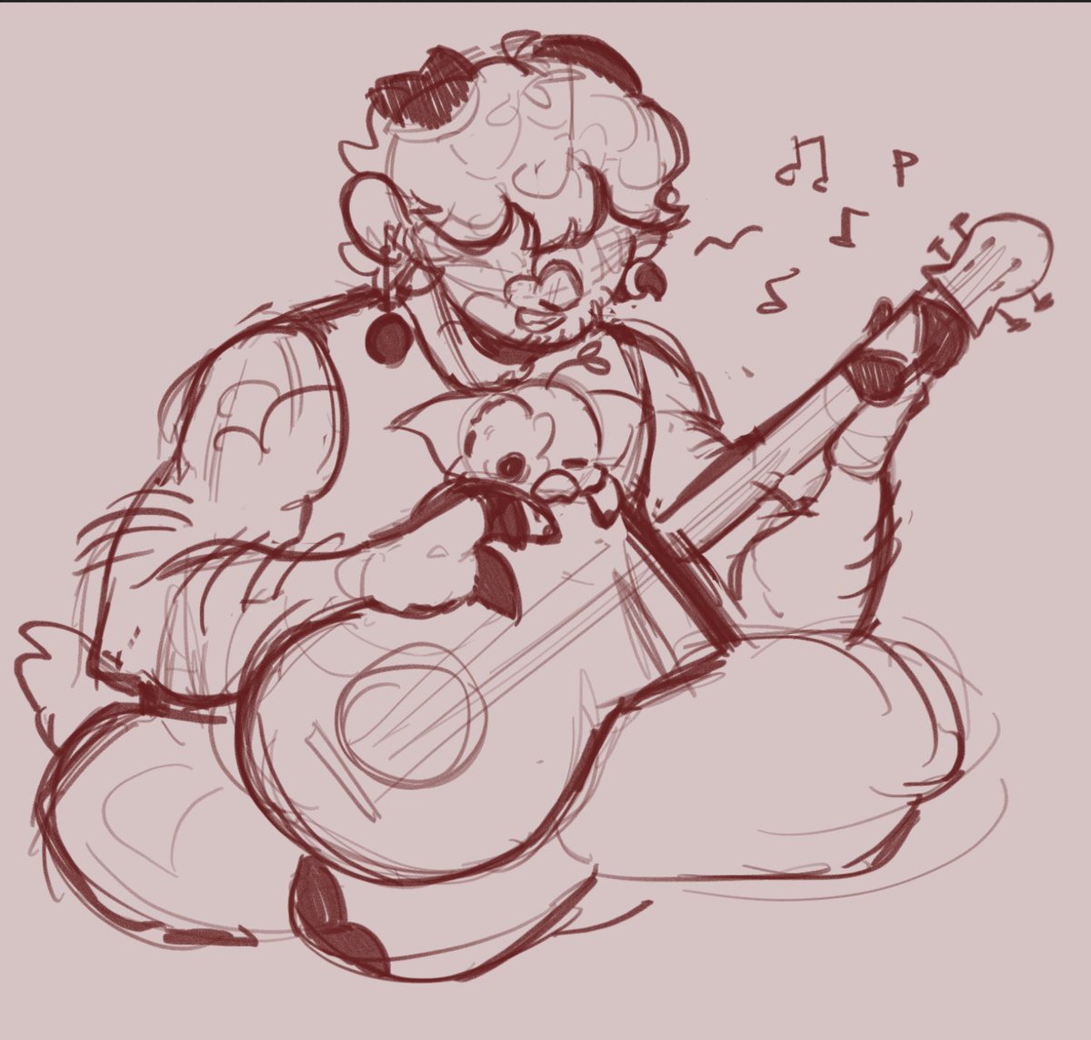 eleventism's tweet image. only doodle i could scrape together for now sorry guys rhe artblock is a lot worse than i thought itd be 😭