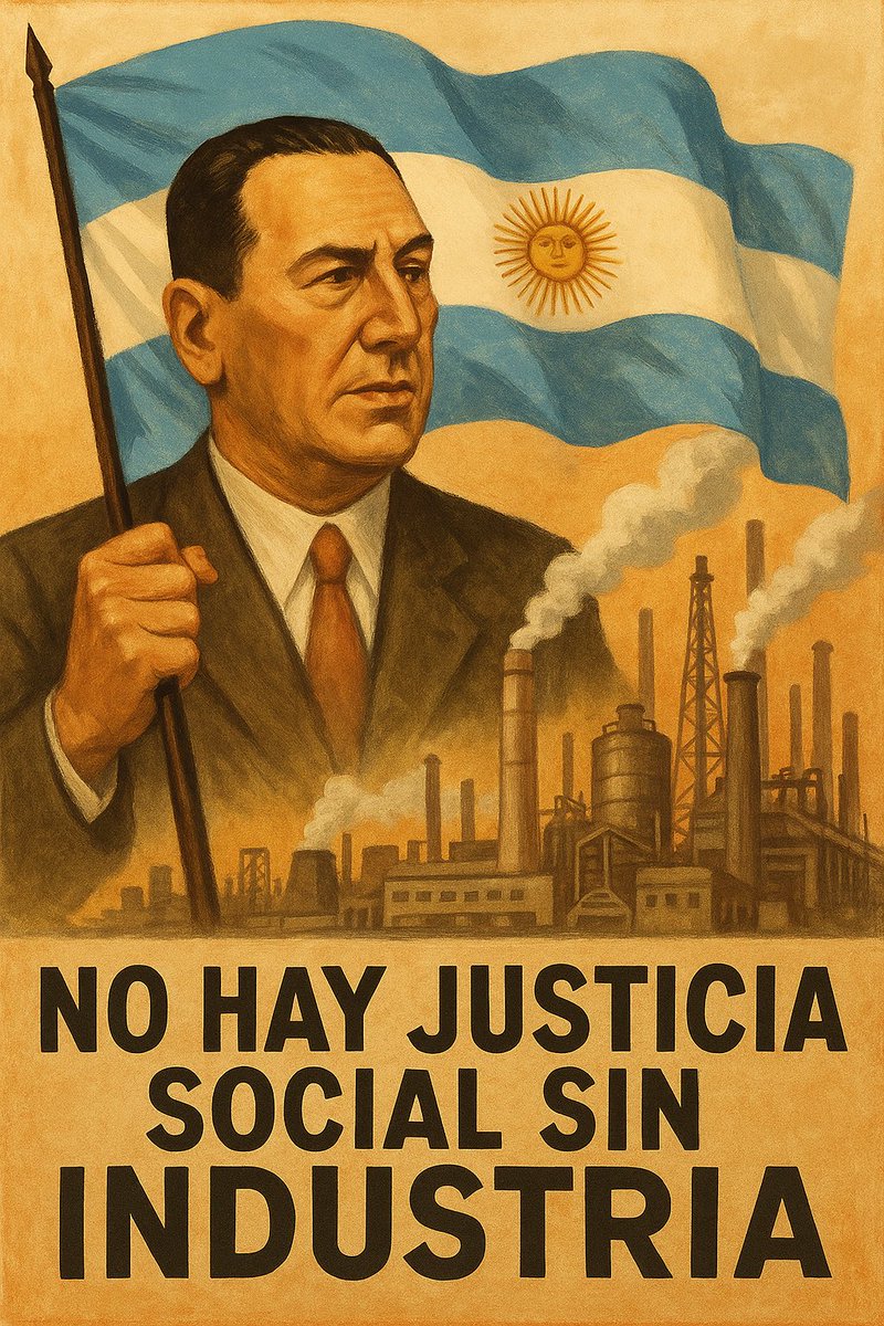 damiannnok's tweet image. Sin fábricas no hay trabajo, sin trabajo no hay dignidad, y sin dignidad no hay patria.
Industria nacional o dependencia.