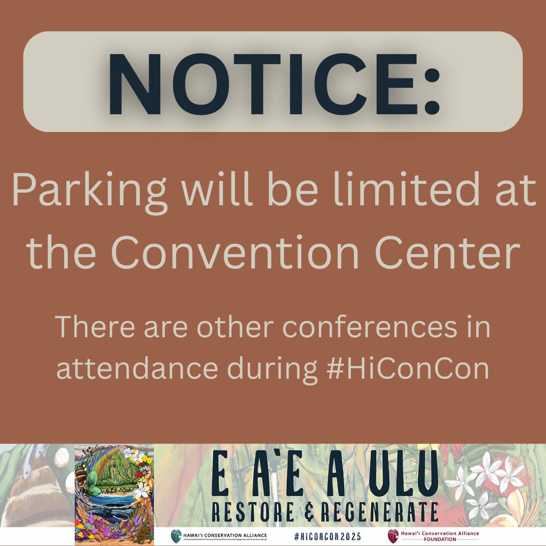 Hawai'i Conservation Alliance & Foundation tweet media