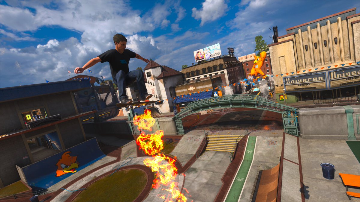 SVegvari's tweet image. I for one couldn’t be happier that skate culture is back in gaming