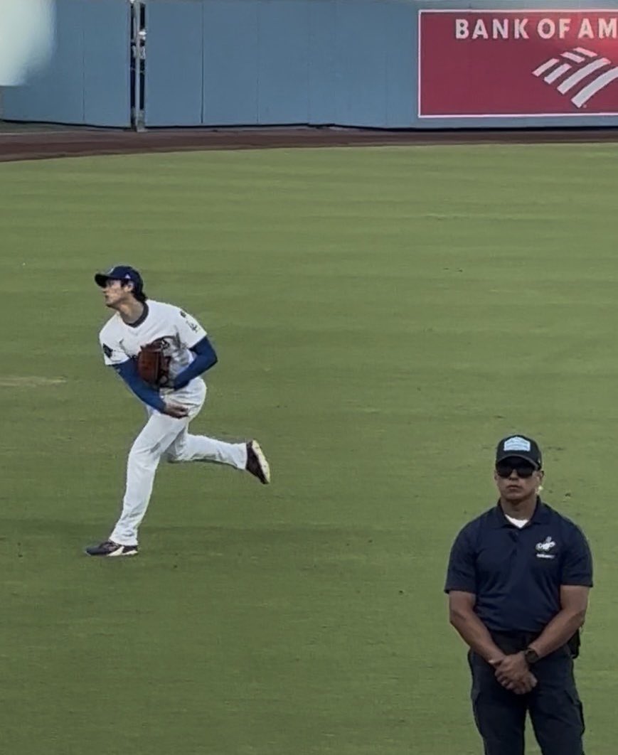 ドジャースタジアム来ました！
MLB初現地観戦！！
たまたま大谷選手の登板日になったの最高すぎる！！！
#ドジャース
#大谷翔平