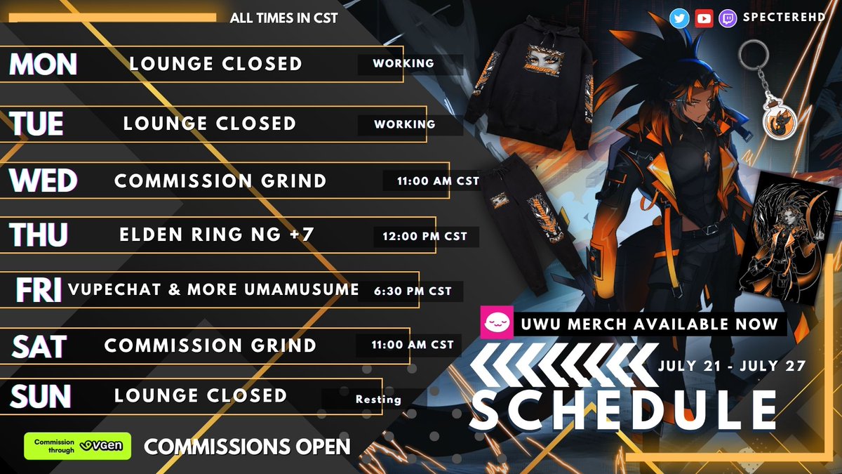 ⚡️[𝐖𝐄𝐄𝐊𝐋𝐘 𝐒𝐂𝐇𝐄𝐃𝐔𝐋𝐄]⚡️
 𝗪𝗘𝗘𝗞𝗟𝗬 𝗦𝗧𝗥𝗘𝗔𝗠𝗦：𝐂𝐎𝐌𝐌𝐒 𝐎𝐏𝐄𝐍 𝐁𝐀𝐂𝐊 𝐓𝐎 𝐆𝐑𝐈𝐍𝐃 𝐂𝐎𝐌𝐌𝐒:𝐎𝐏𝐄𝐍 

𝗔𝗥𝗧：#𝗞𝗮𝗶𝗷𝘂𝗹𝗹𝘂𝘀𝘁𝗿𝗮𝘁𝗶𝗼𝗻𝘀 
𝗧𝗔𝗚𝗦：#𝗦𝗣𝗘𝗖𝗧𝗘𝗥𝗘𝗛𝗗 ⚡️