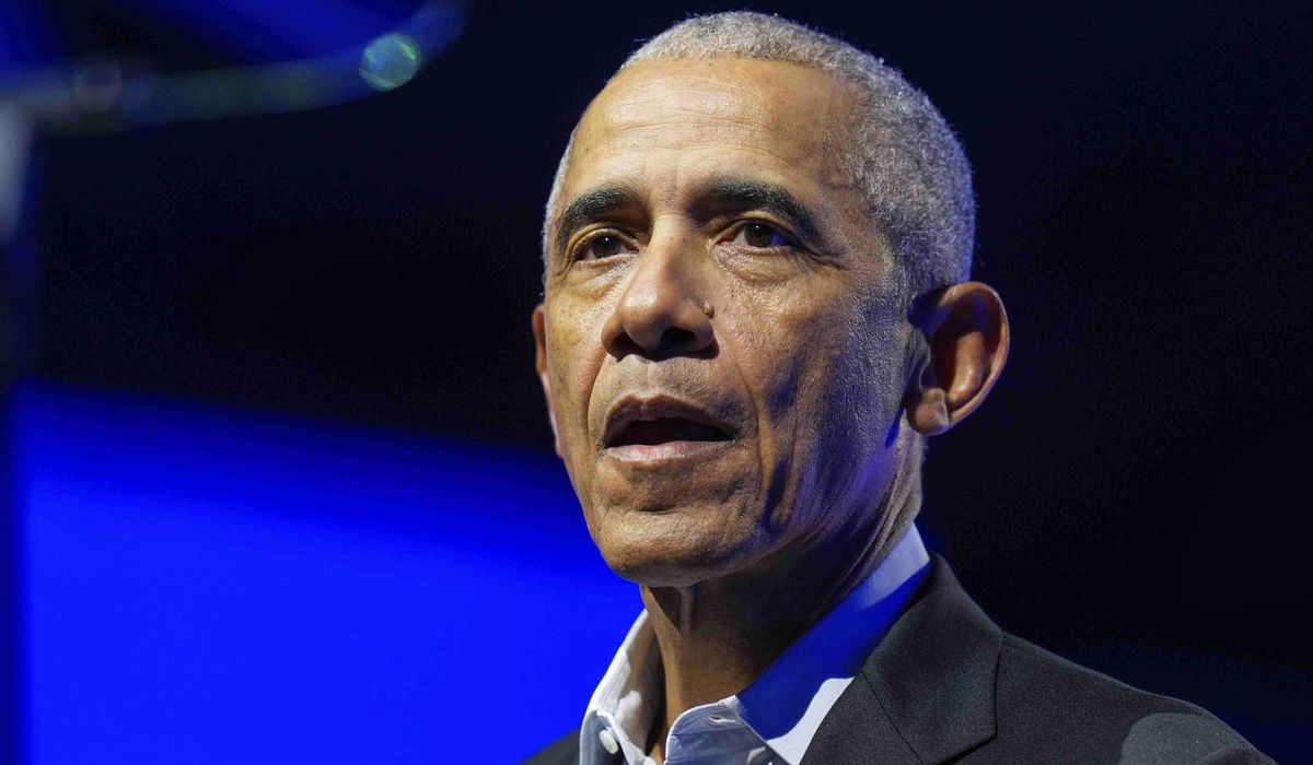 WashTimes's tweet image. Trump posts AI-generated video of Obama being arrested by FBI
trib.al/S3ecrKa
