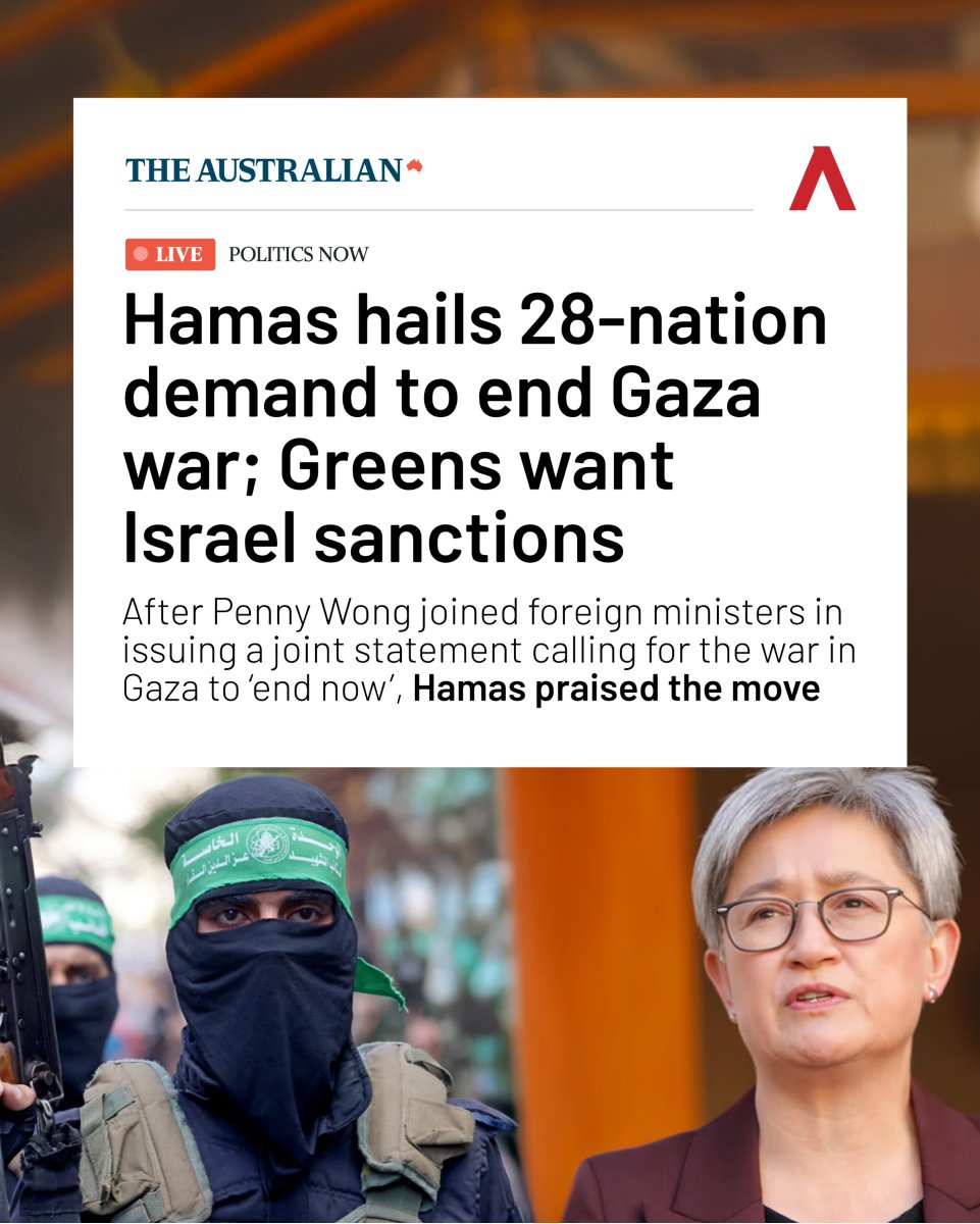 FairAusADV's tweet image. Imagine a world where your Government is endorsed by an actual terrorist group.