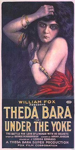 the_silent_era's tweet image. Lost Movie #157
"Under the Yoke" (1918) is a silent drama directed by J. Gordon Edwards starring Theda Bara. Based on George Scarborough’s short story "Maria of the Roses," this American film is now considered lost, with no known surviving copies or prints.