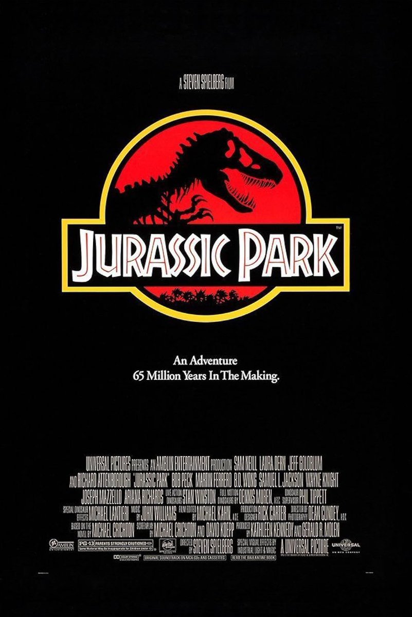 wwgish's tweet image. I recently reread and rewatched all the Harry Potters.
I'm about halfway through a Jurassic Park read and am re-watching the movie.
The latter offers a master class in how to adapt, the former how not to. It's a perfect case study.