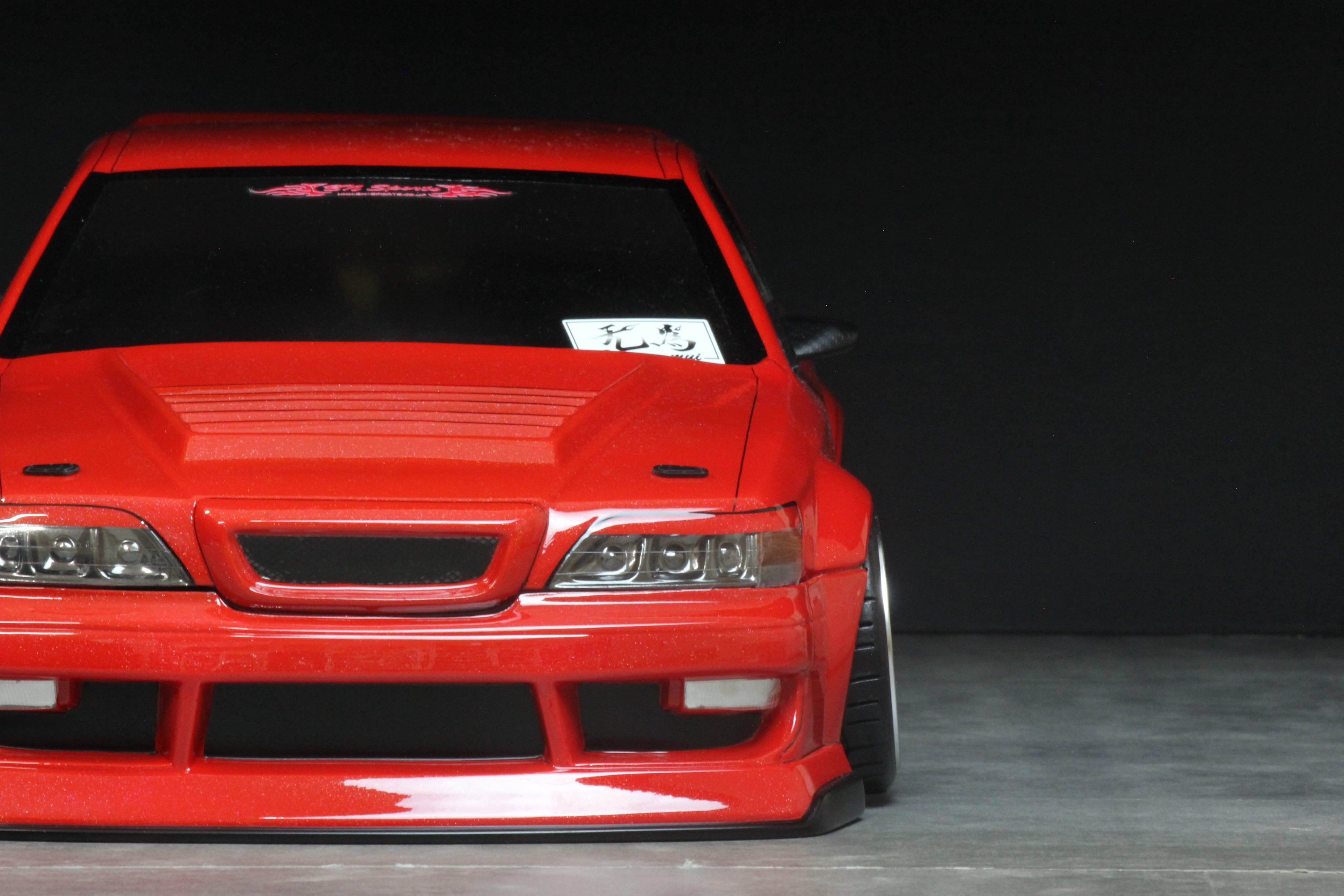 パンドラRC ボディ 塗装】ボディ製作 パンドラRC 日産 180sx - YouTube