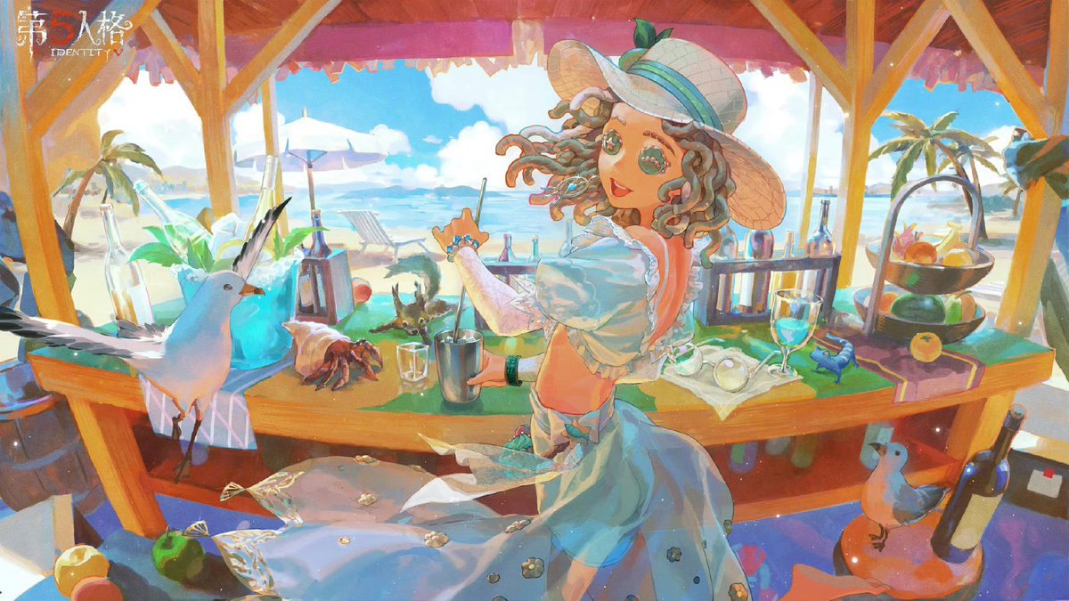 identityV_info's tweet image. 【大暑】
夏の盛りの頃☀️