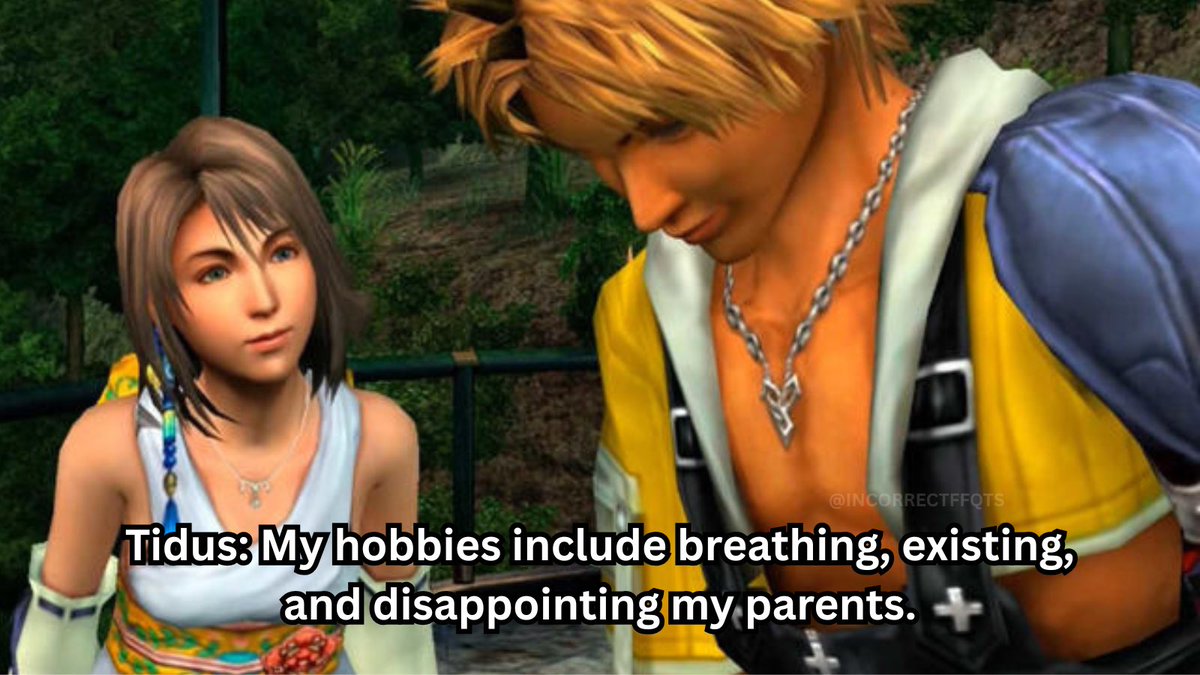 IncorrectFFQTS's tweet image. 