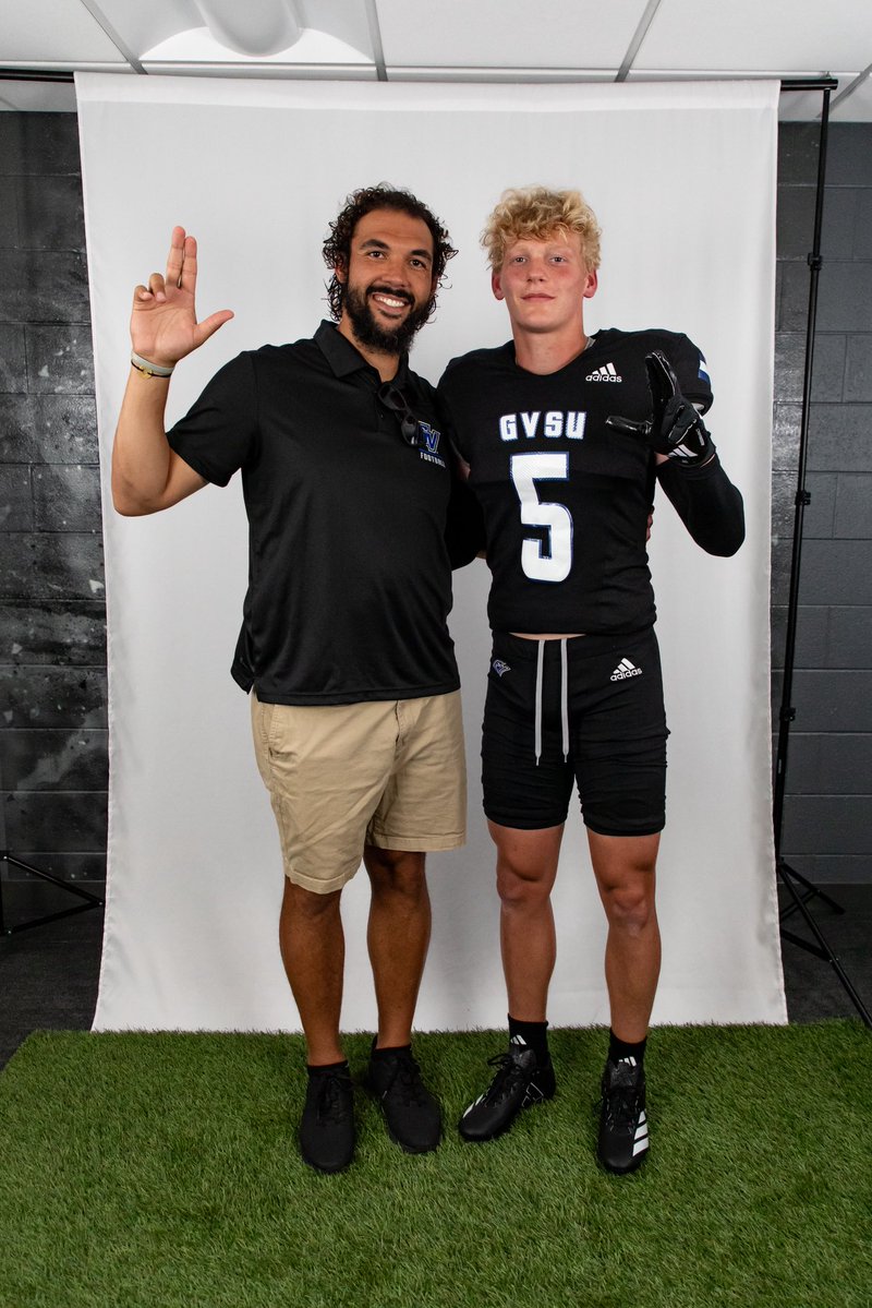Blessed and excited to announce I’ve received and offer and opportunity from Grand Valley State University!! #AnchorUp⚓️ #AGTG