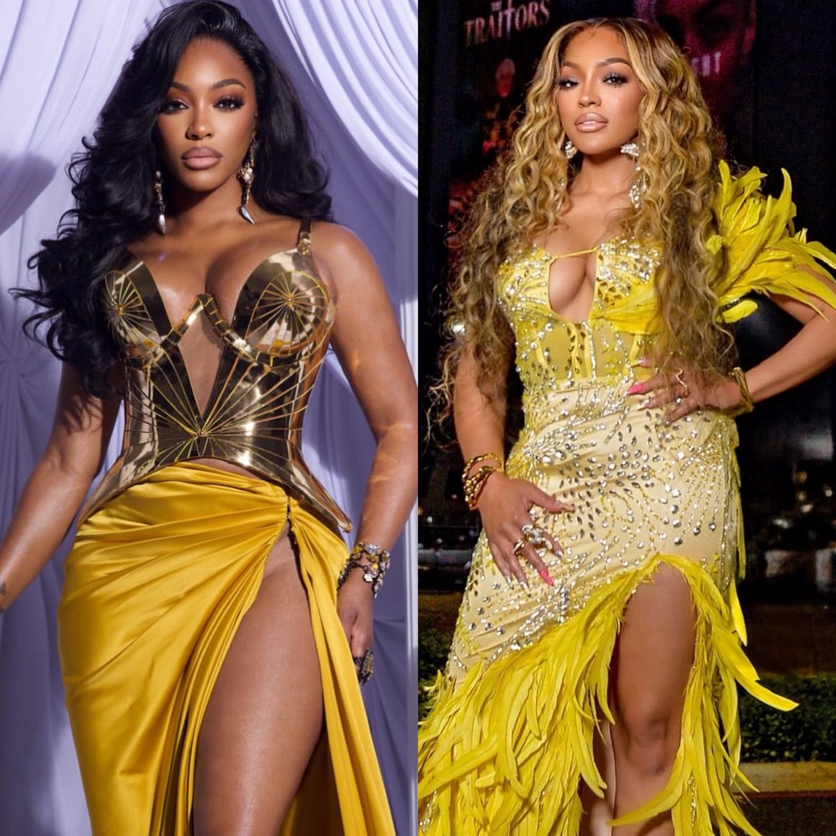 JaysRealityBlog's tweet image. Porsha & Drew have started following each other again! 🍑 #RHOA